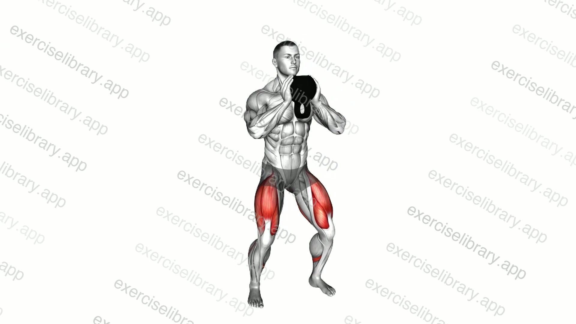 Kettlebell Goblet Squat demonstration