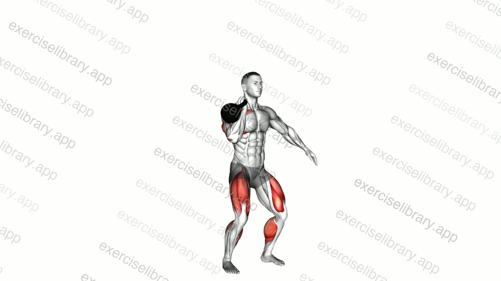 Kettlebell One Arm Jerk demonstration