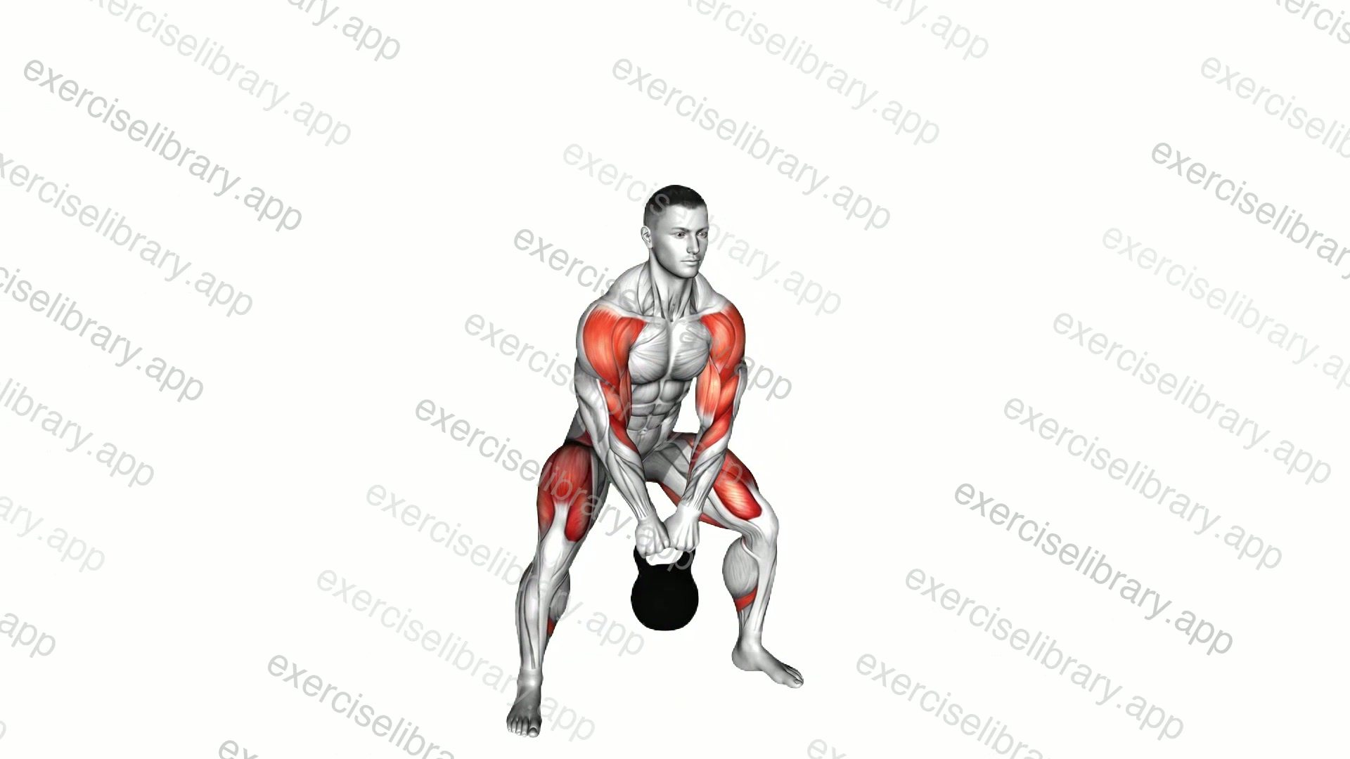 Kettlebell Sumo High Pull demonstration