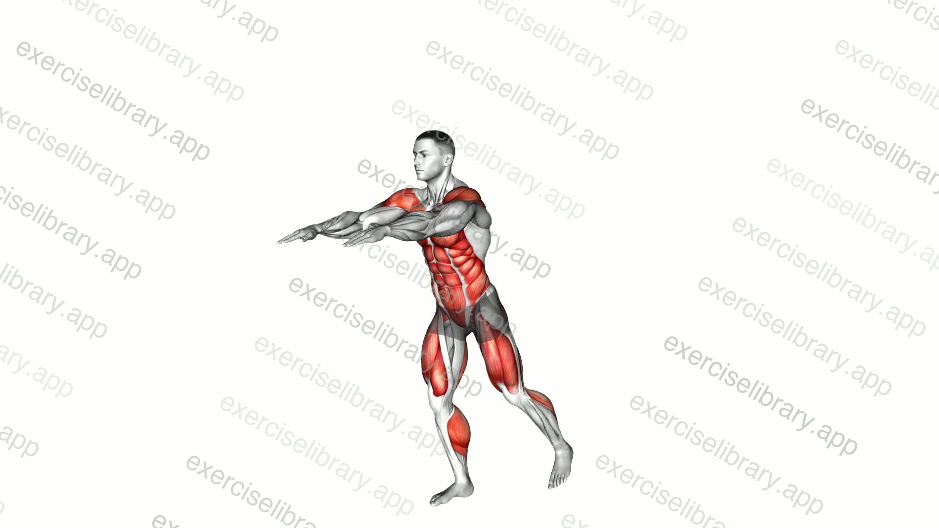 Arm Raise Back Leg Swing demonstration