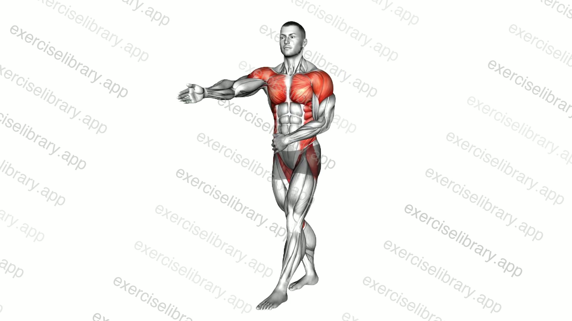Standing Spine Rotation Chest Opener demonstration