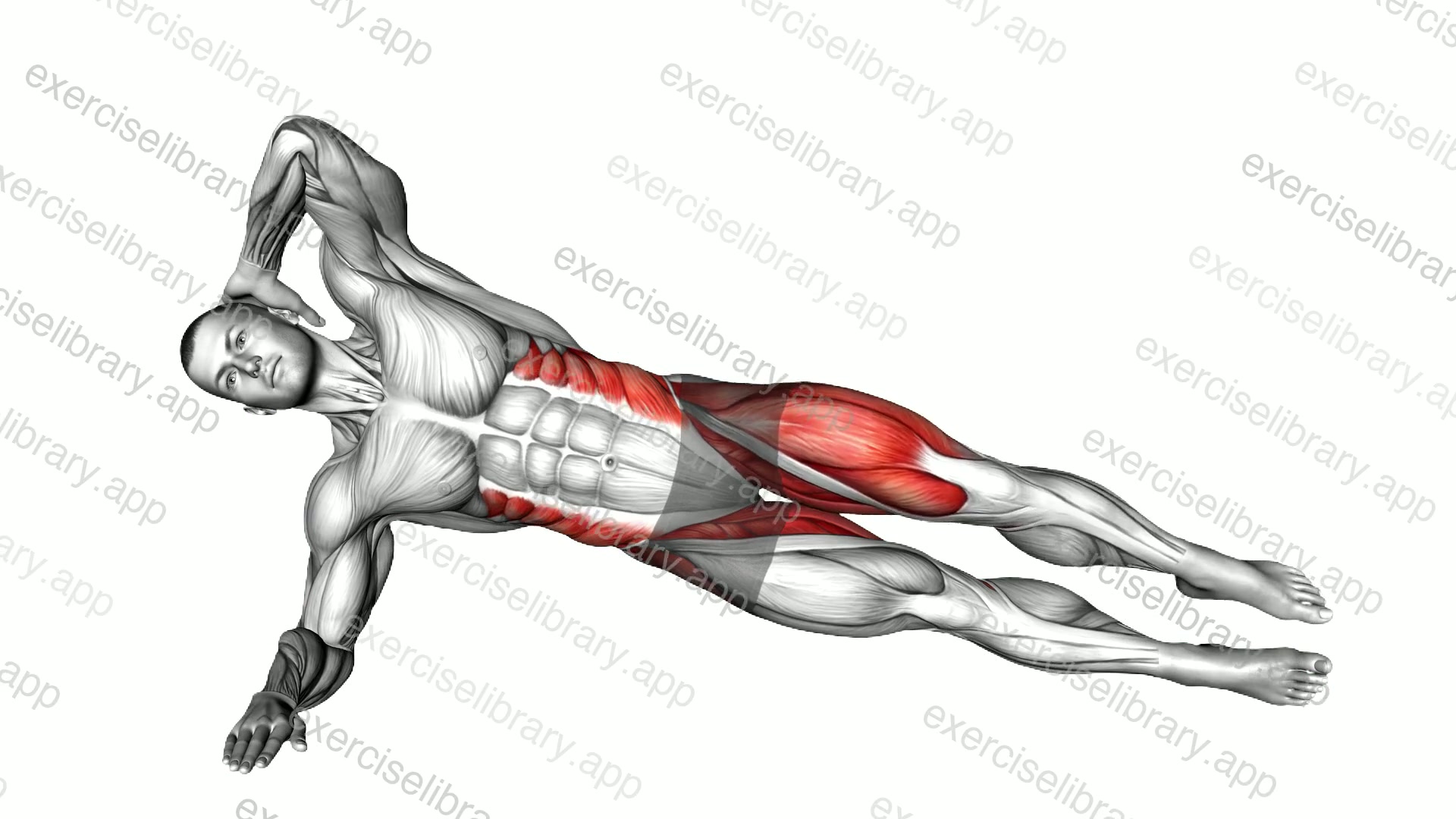 Side Plank with Knee Bend demonstration