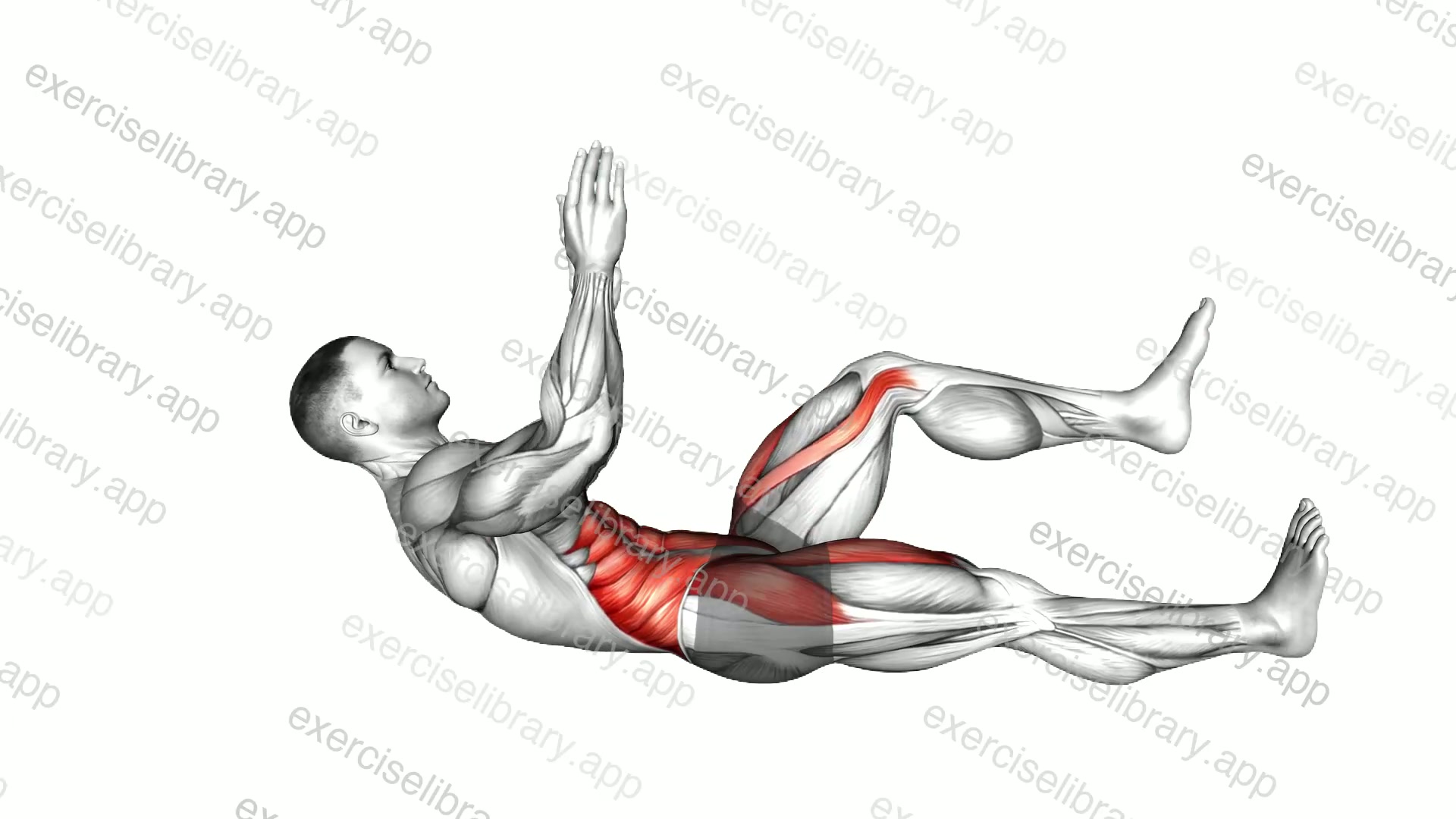 Alternating Under Knee Clap demonstration