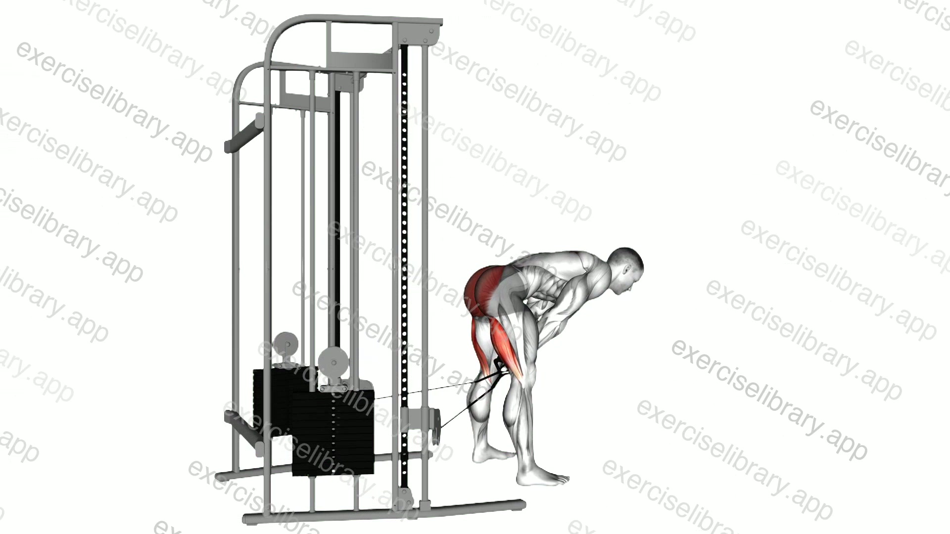 Cable pull through demonstration