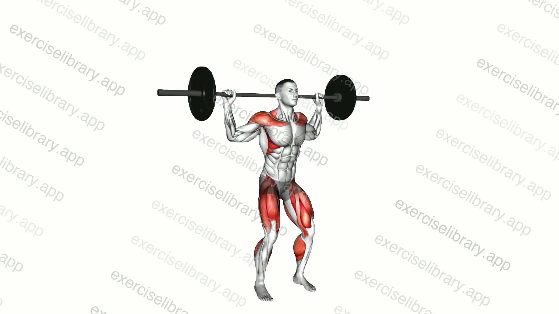 Barbell Snatch Balance demonstration