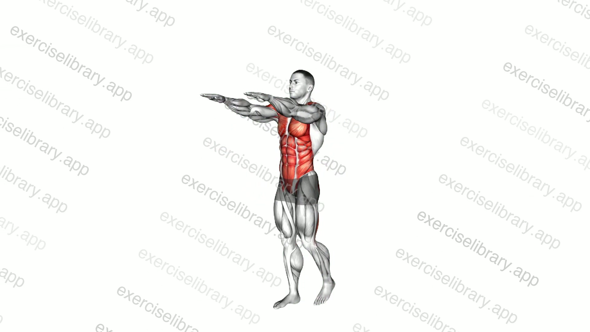 Posterior Step to Overhead Reach demonstration
