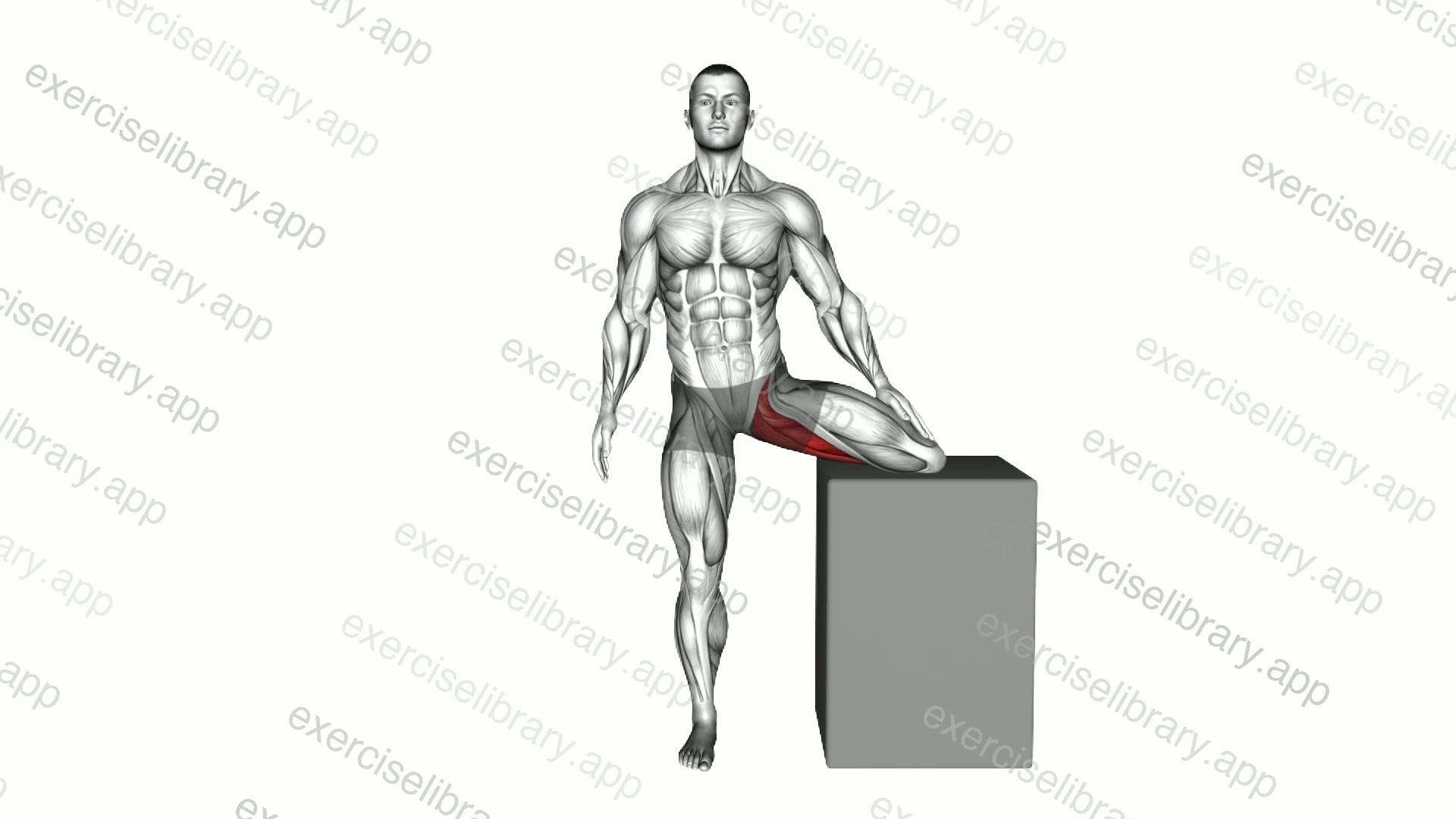 Standing Rotational Hip Stretch demonstration