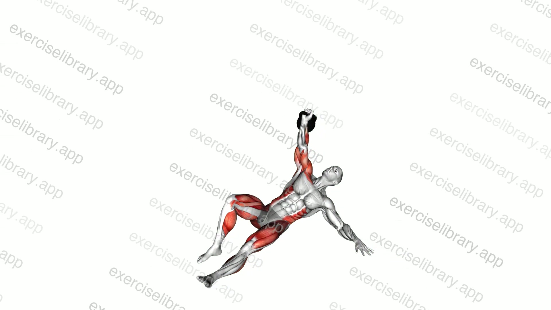 Kettlebell Half Turkish Get-Up demonstration