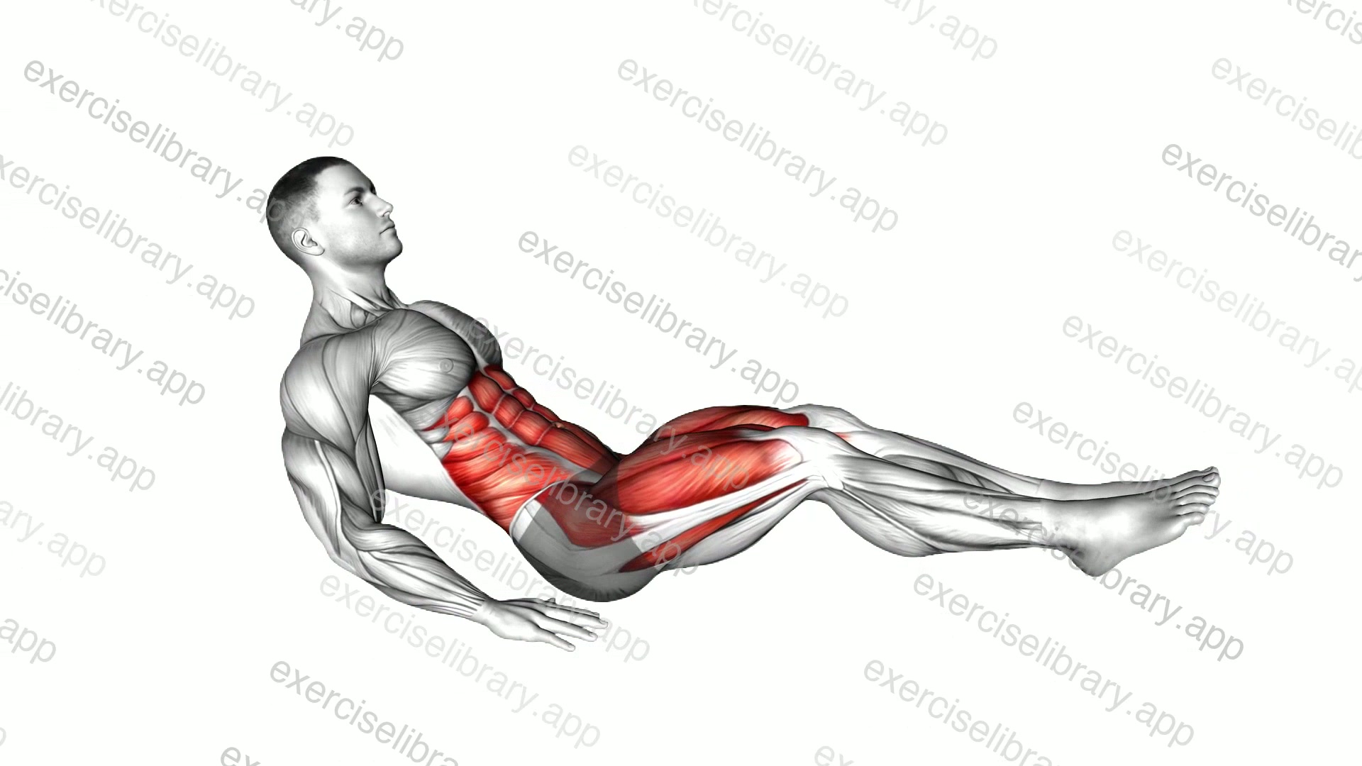 Seated In-Out Leg Raise on Floor demonstration