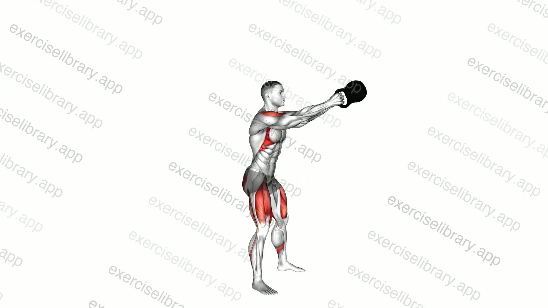 Kettlebell Full Swing demonstration