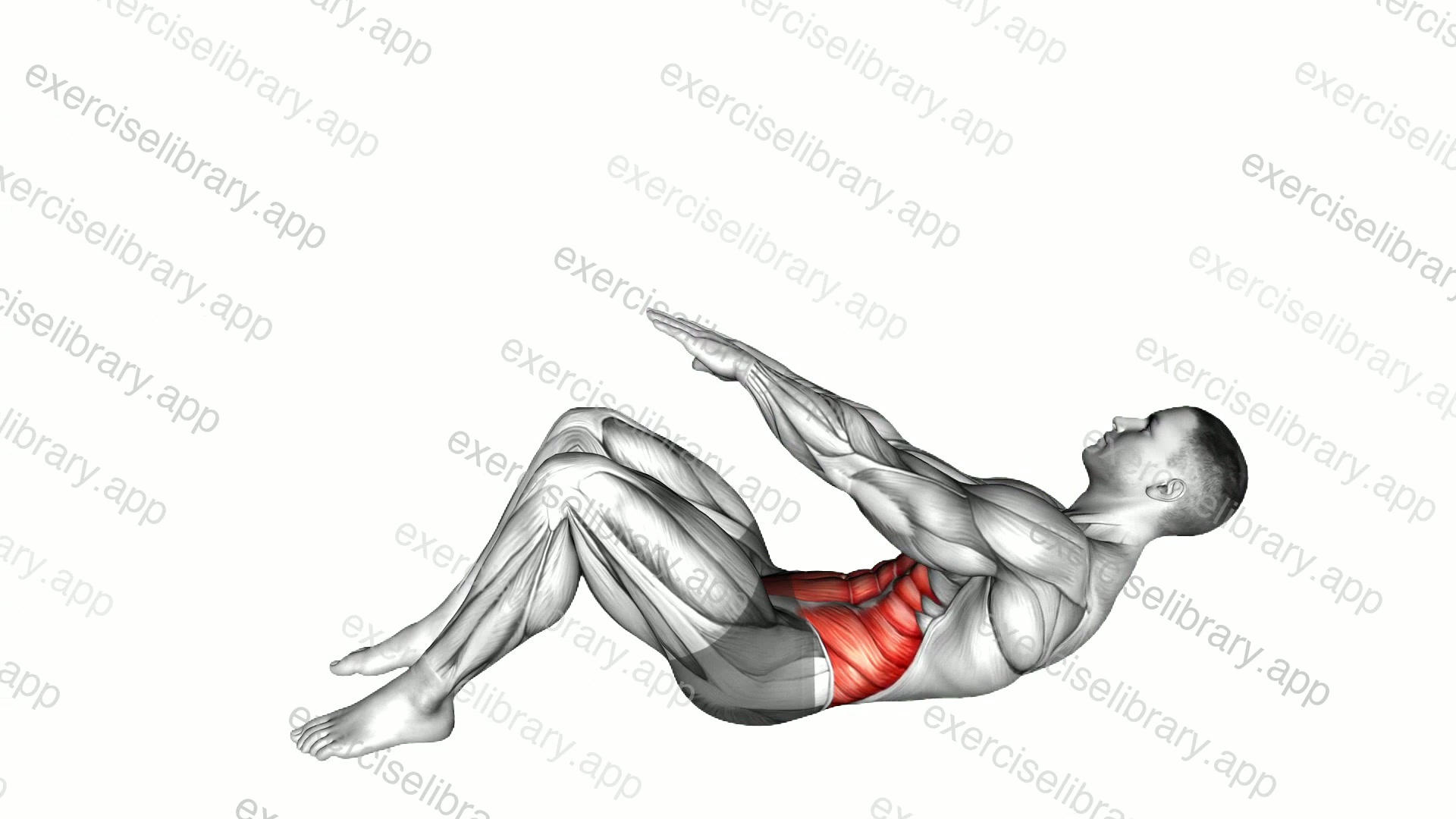 Twisting Crunch demonstration