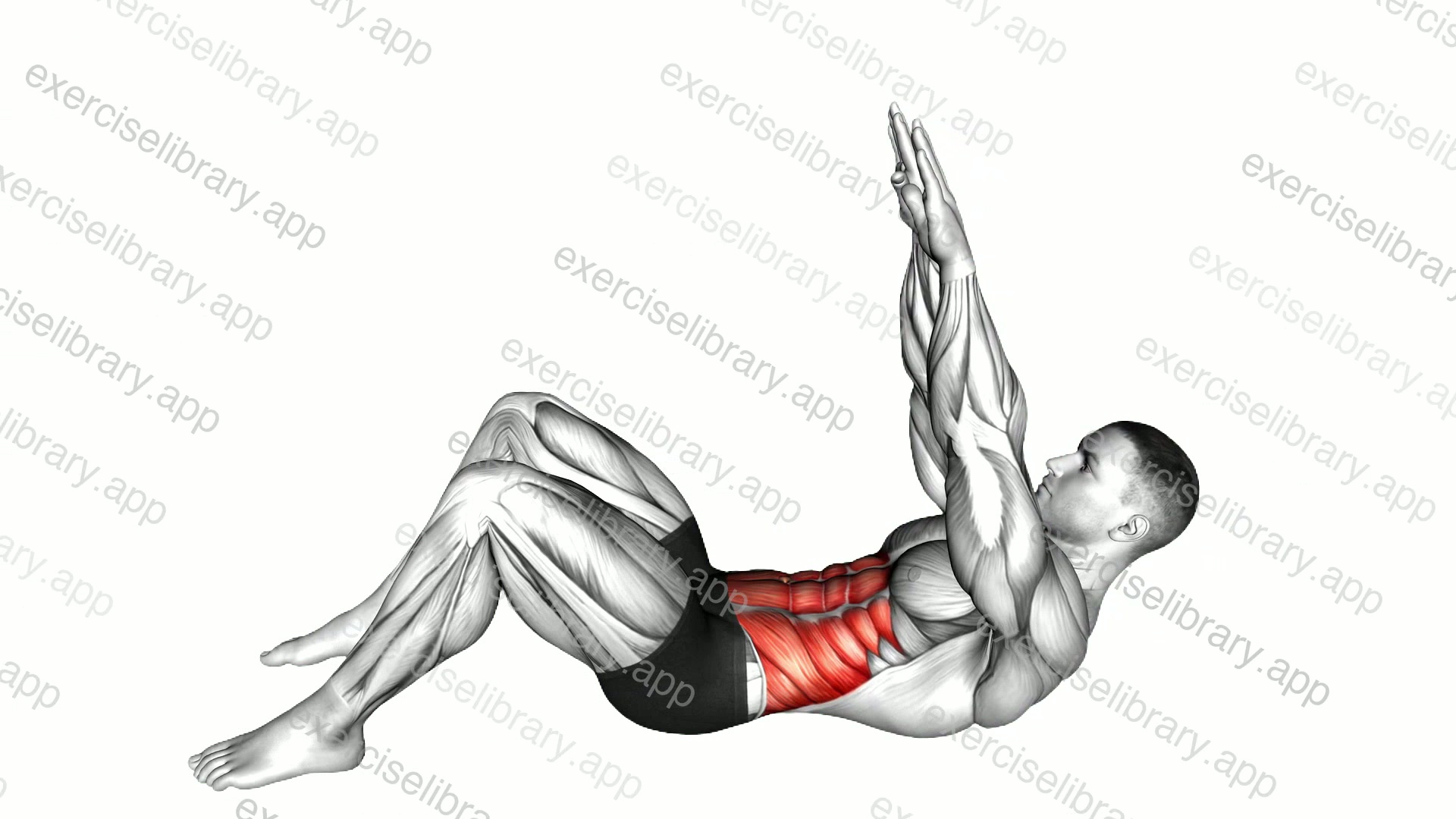 Long Arm Crunch demonstration