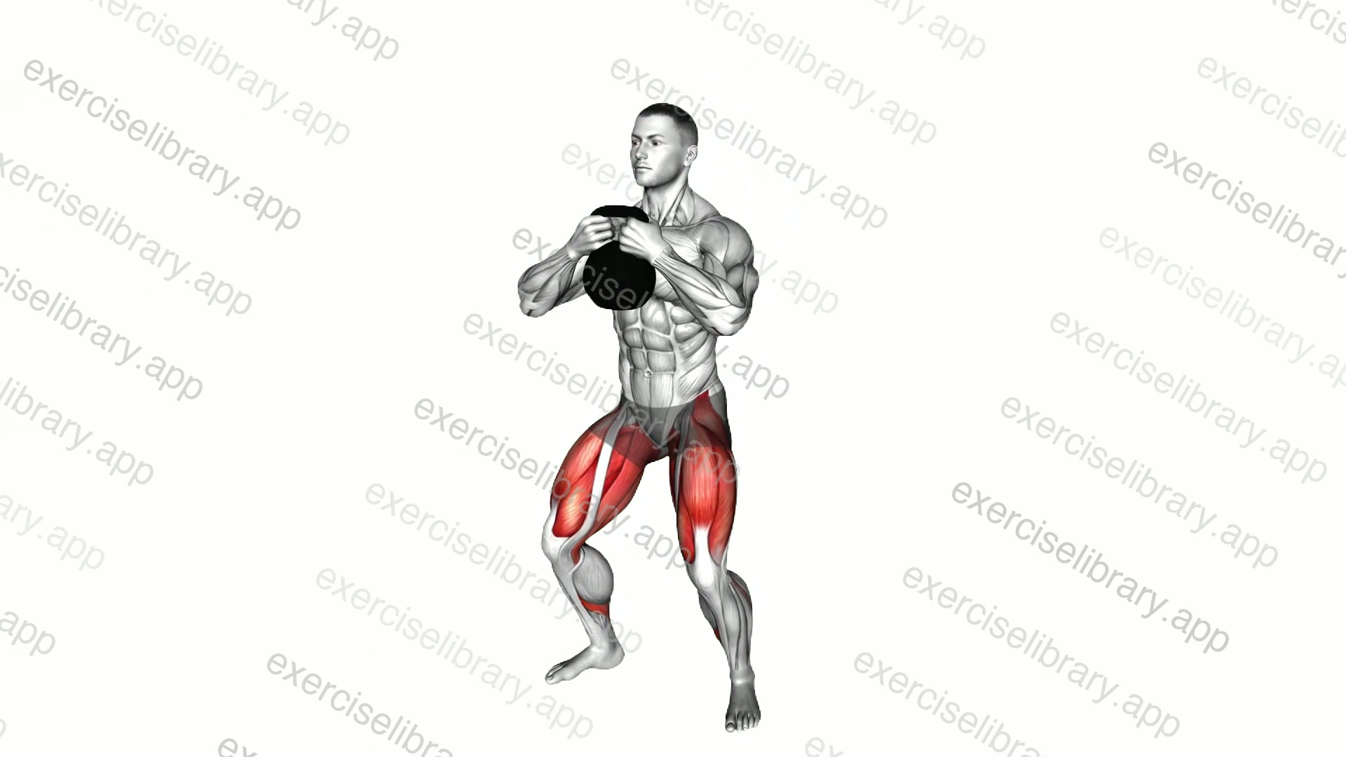 Kettlebell Sumo Squat demonstration