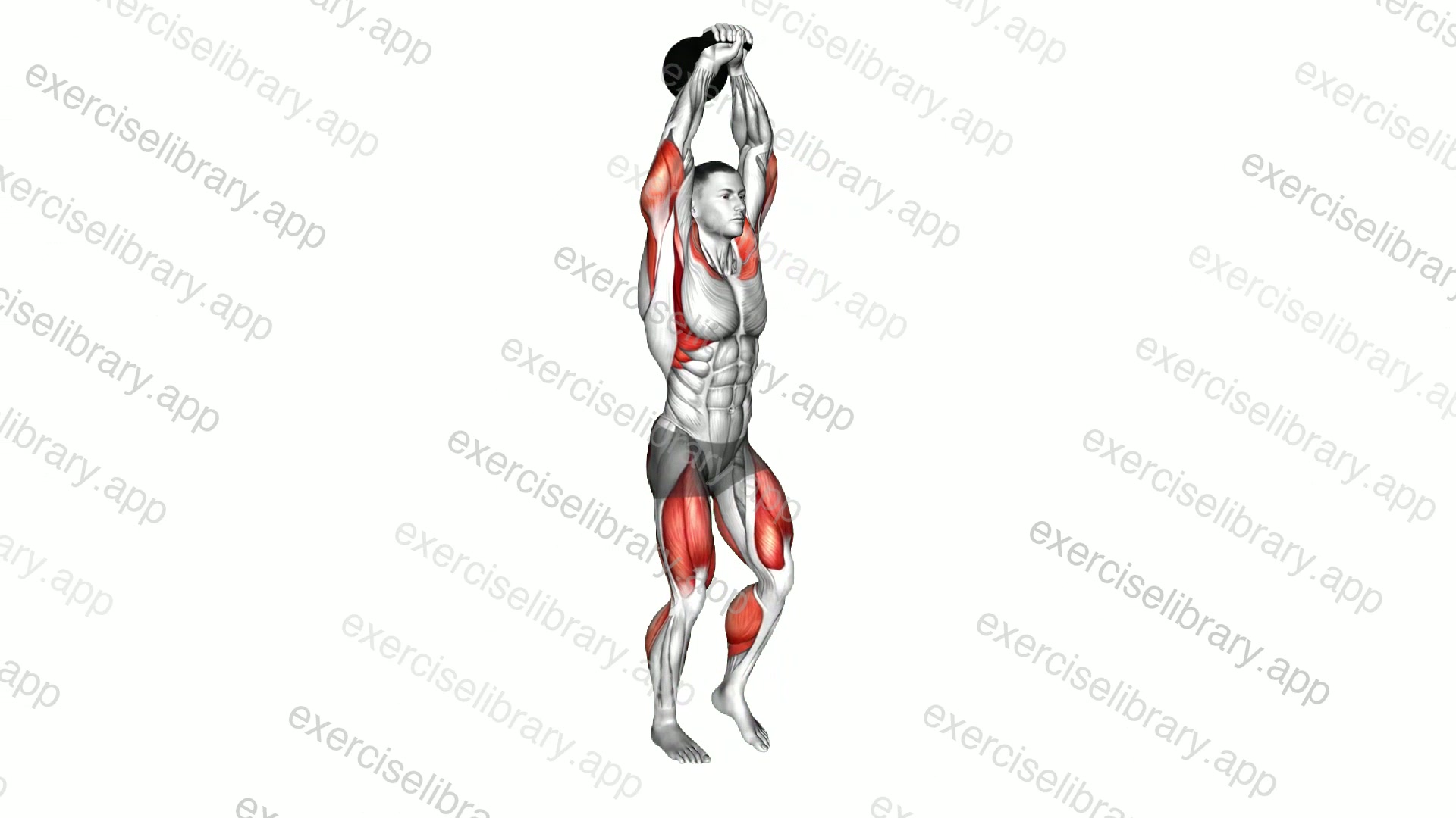 Kettlebell Overhead Carry demonstration