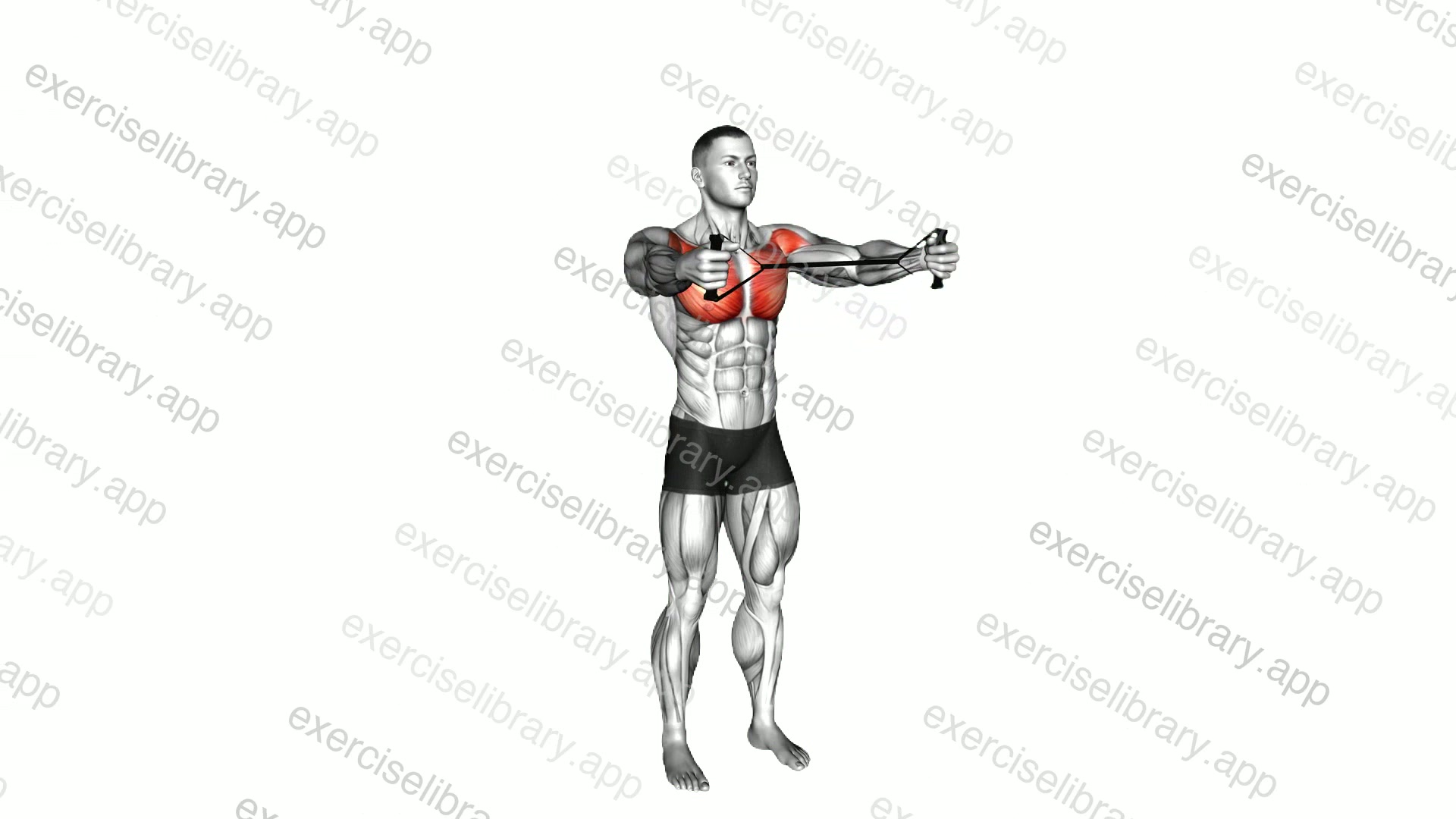 Band Warm up Shoulder Stretch demonstration