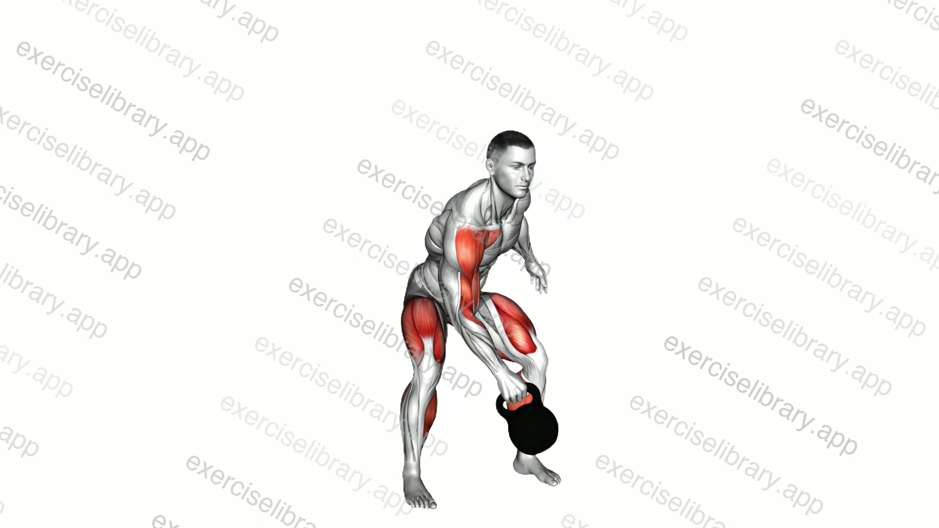 Kettlebell One Arm Clean demonstration
