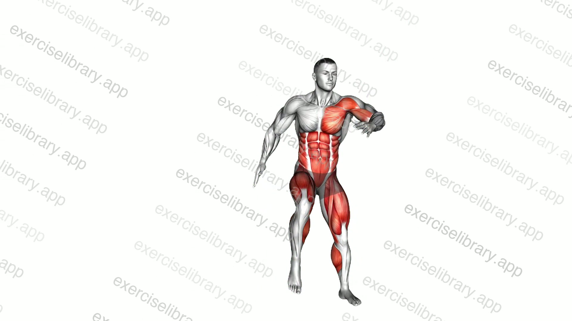 Twisting Knee Thrust demonstration