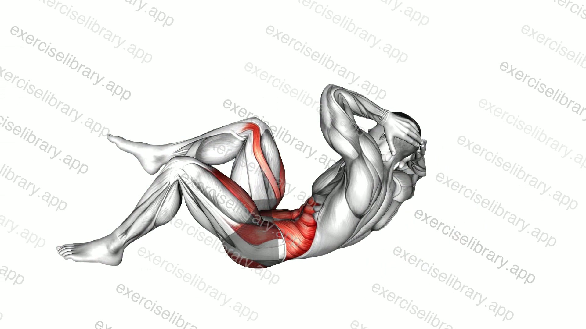 Air Twisting Crunch demonstration