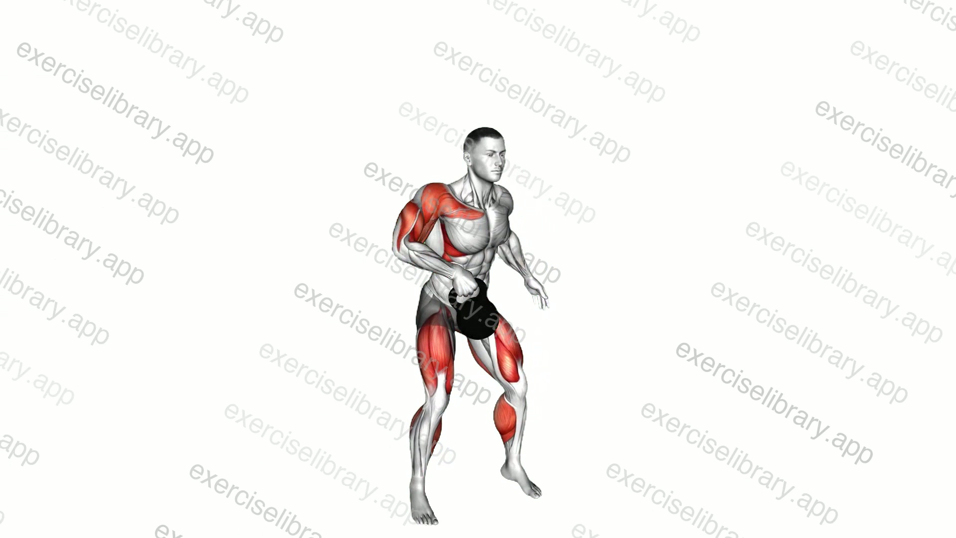Kettlebell Single Arm Clean and Press demonstration