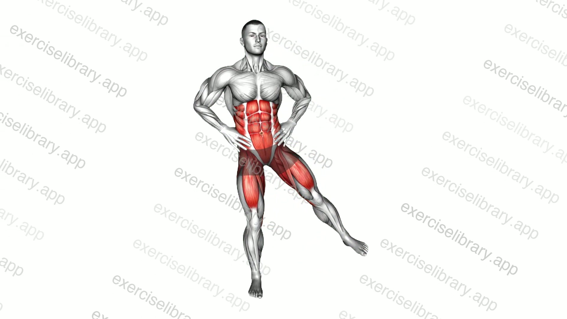 Standing Side and Front Leg Raise demonstration