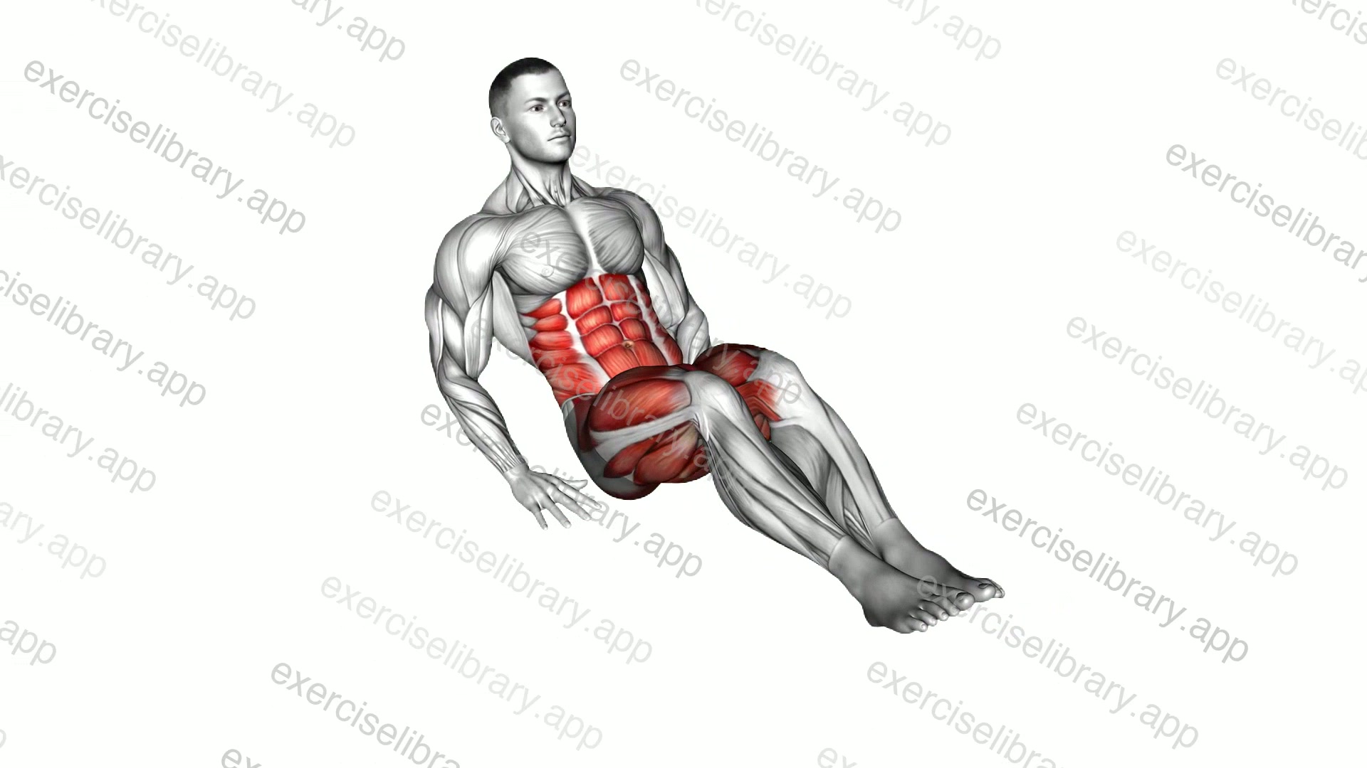 Side to Side Knee Tuck demonstration