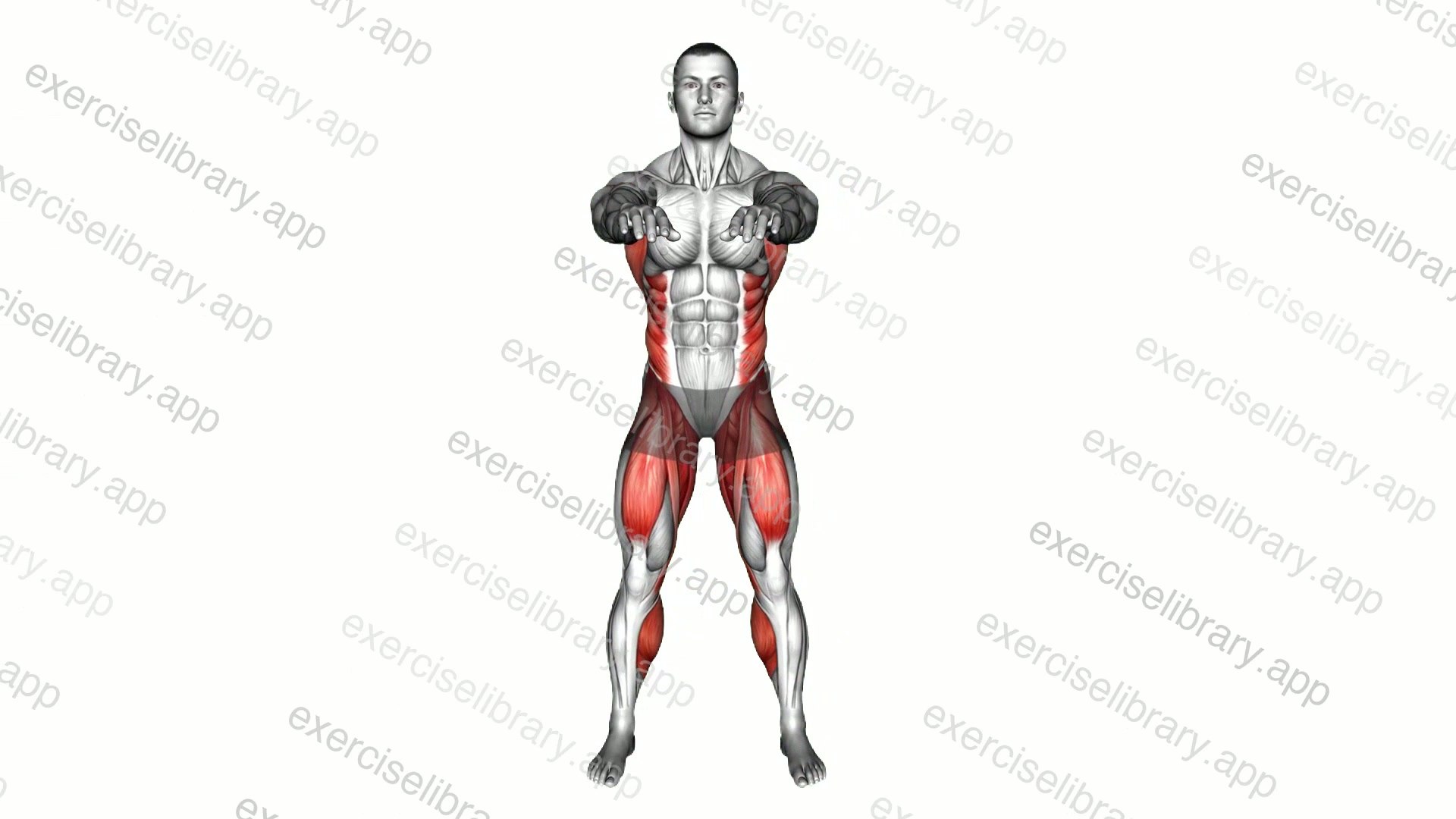 Butt Kick with Row demonstration