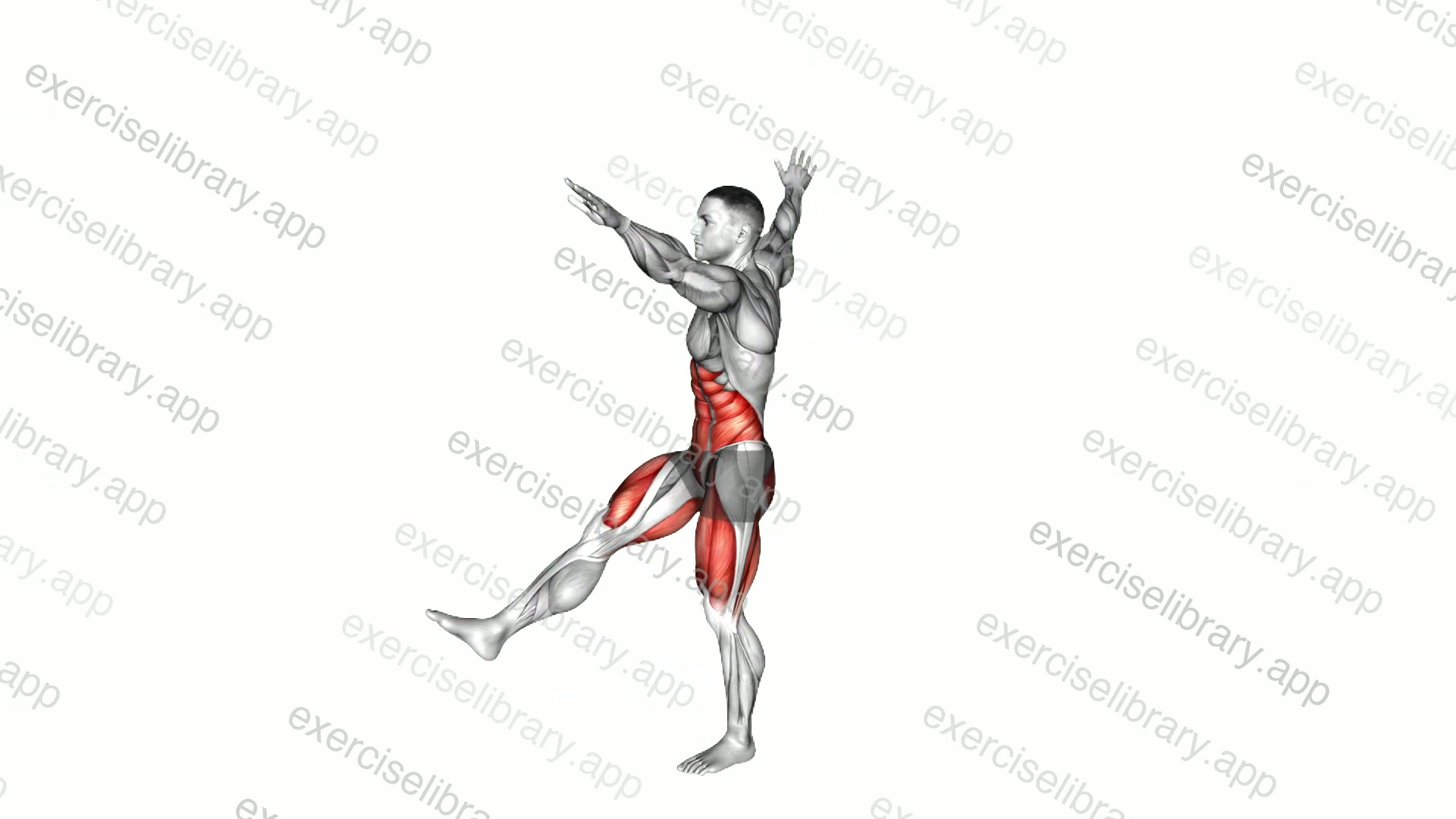 Toy Soldier Dynamic Stretch demonstration