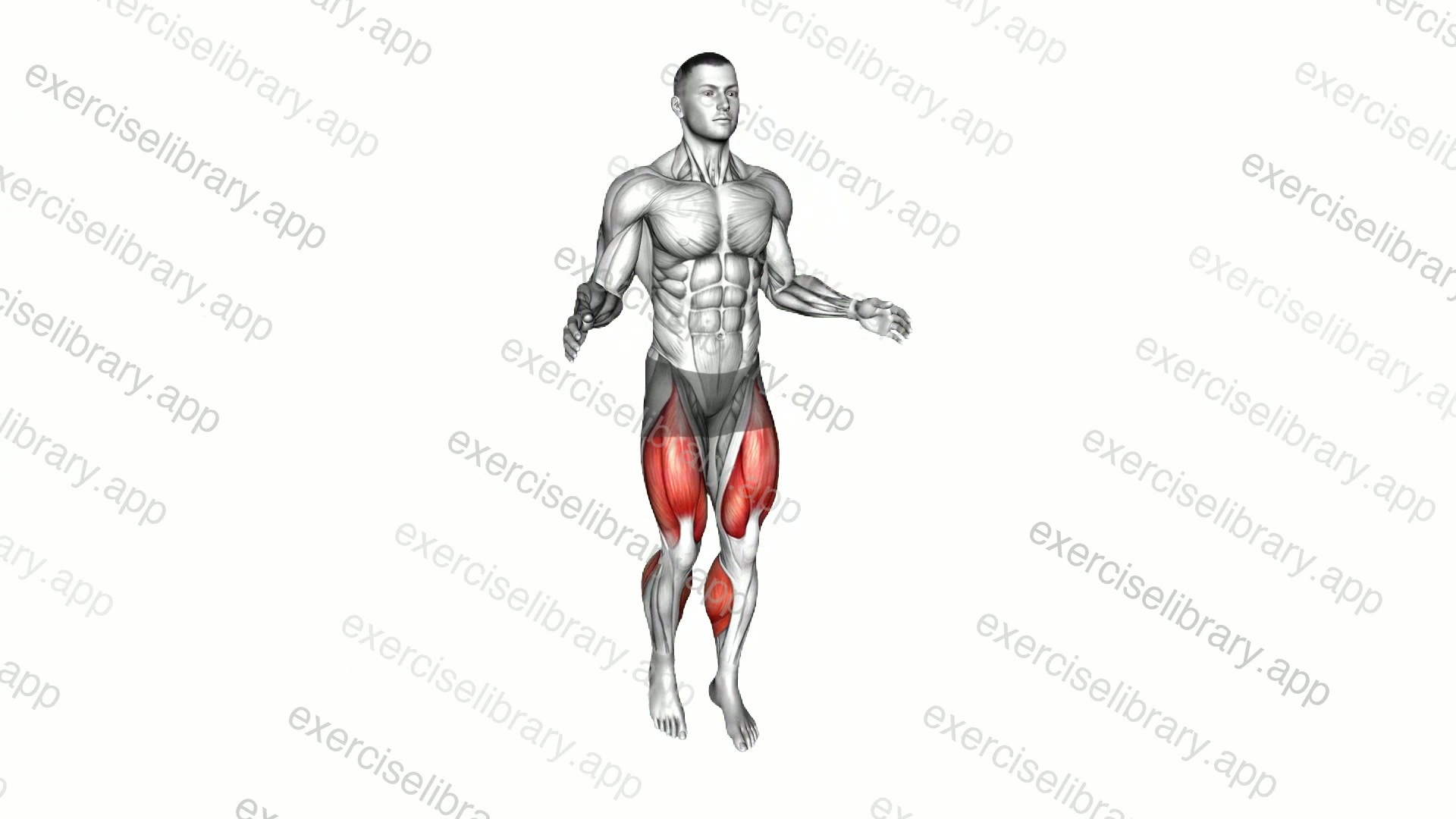 Bodyweight Skipping demonstration
