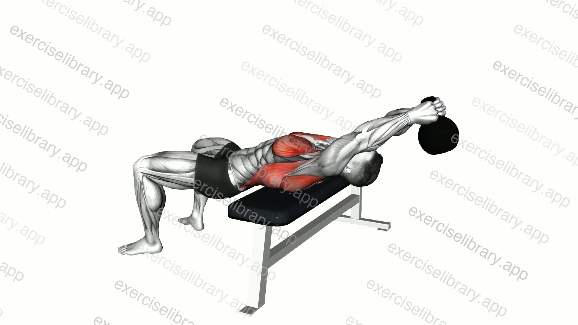 Kettlebell Pullover demonstration