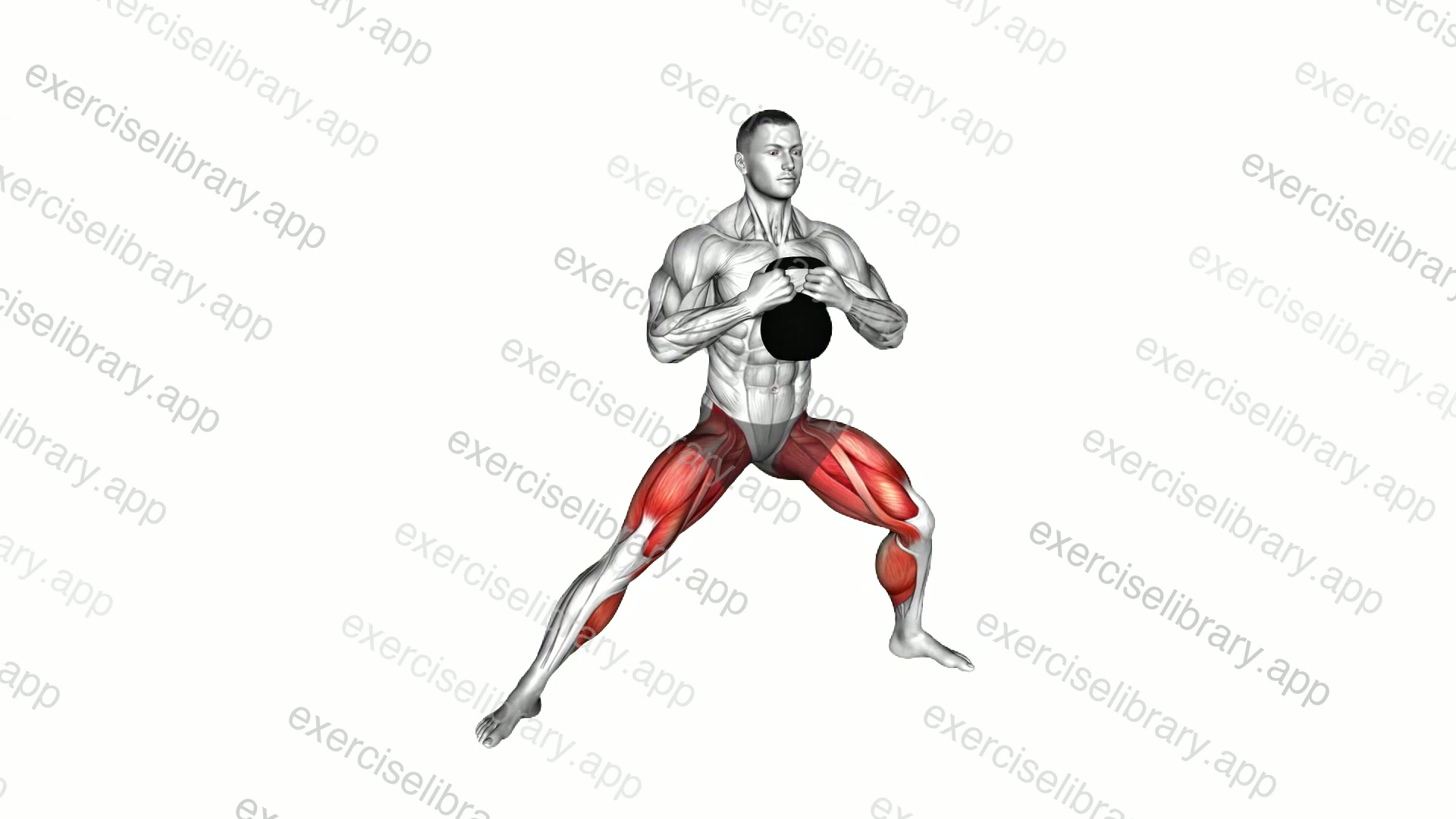 Kettlebell Cossack Squat demonstration