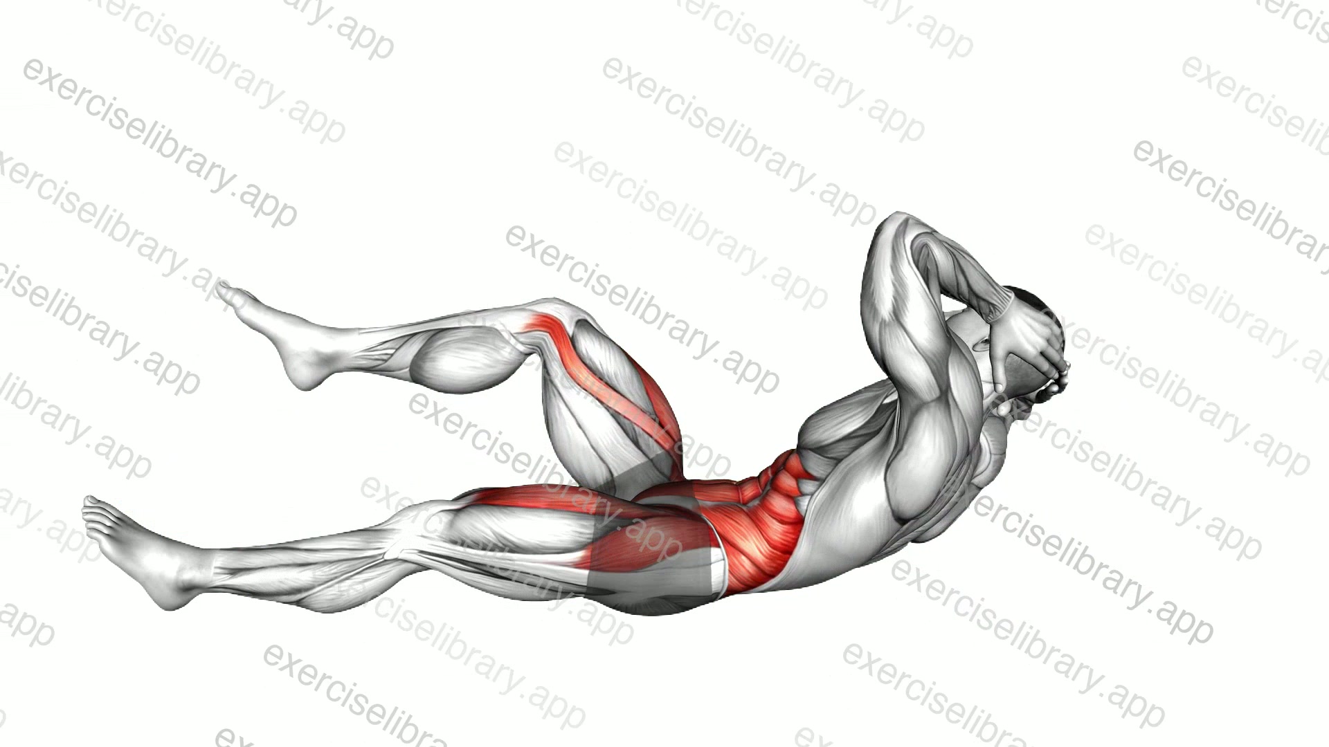 Air Twisting Crunch demonstration