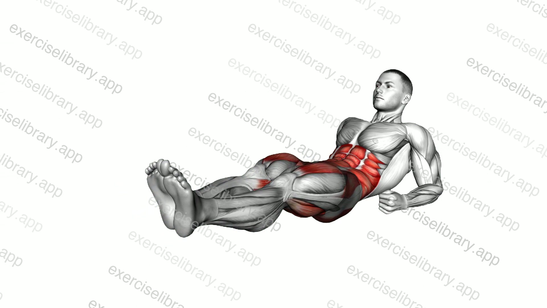 Half Seated Leg Circle demonstration