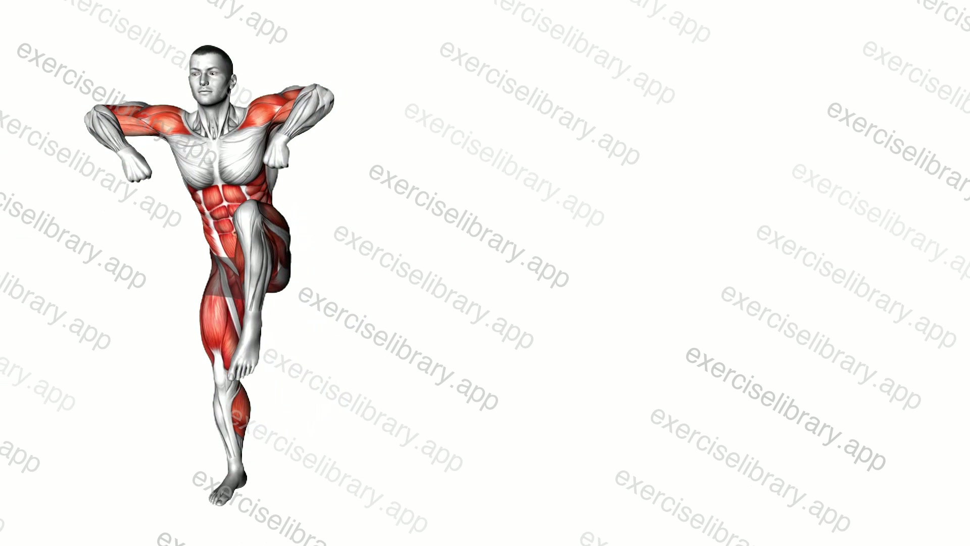 Side Step Upright Row demonstration