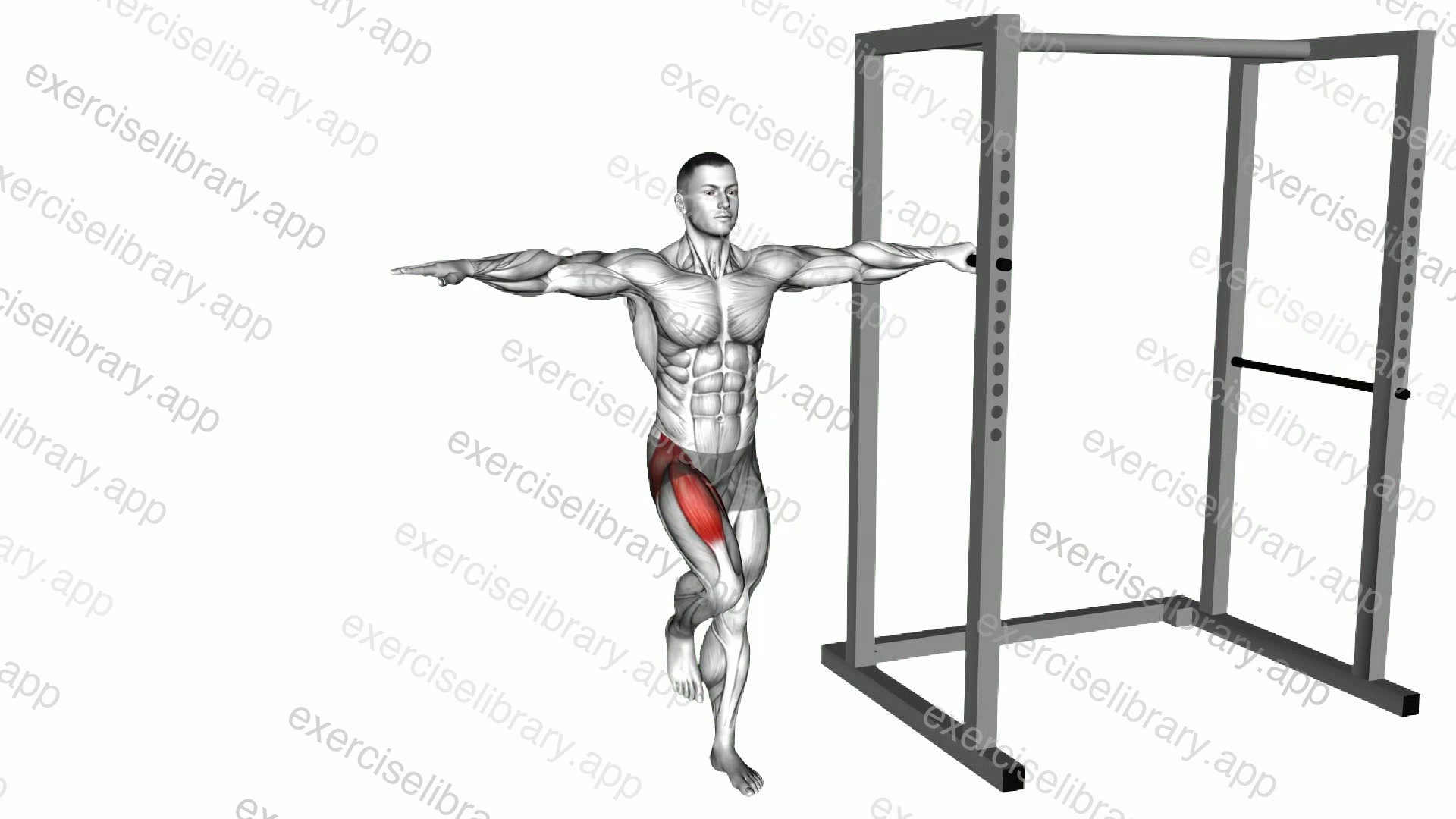 Standing Hip Controlled Articular Rotation demonstration