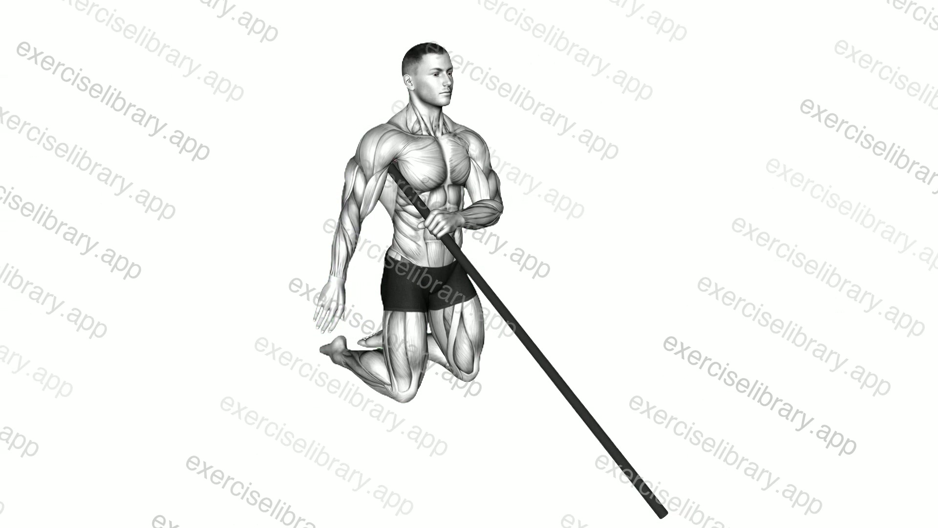 Stick Subscapularis Muscle Relax demonstration