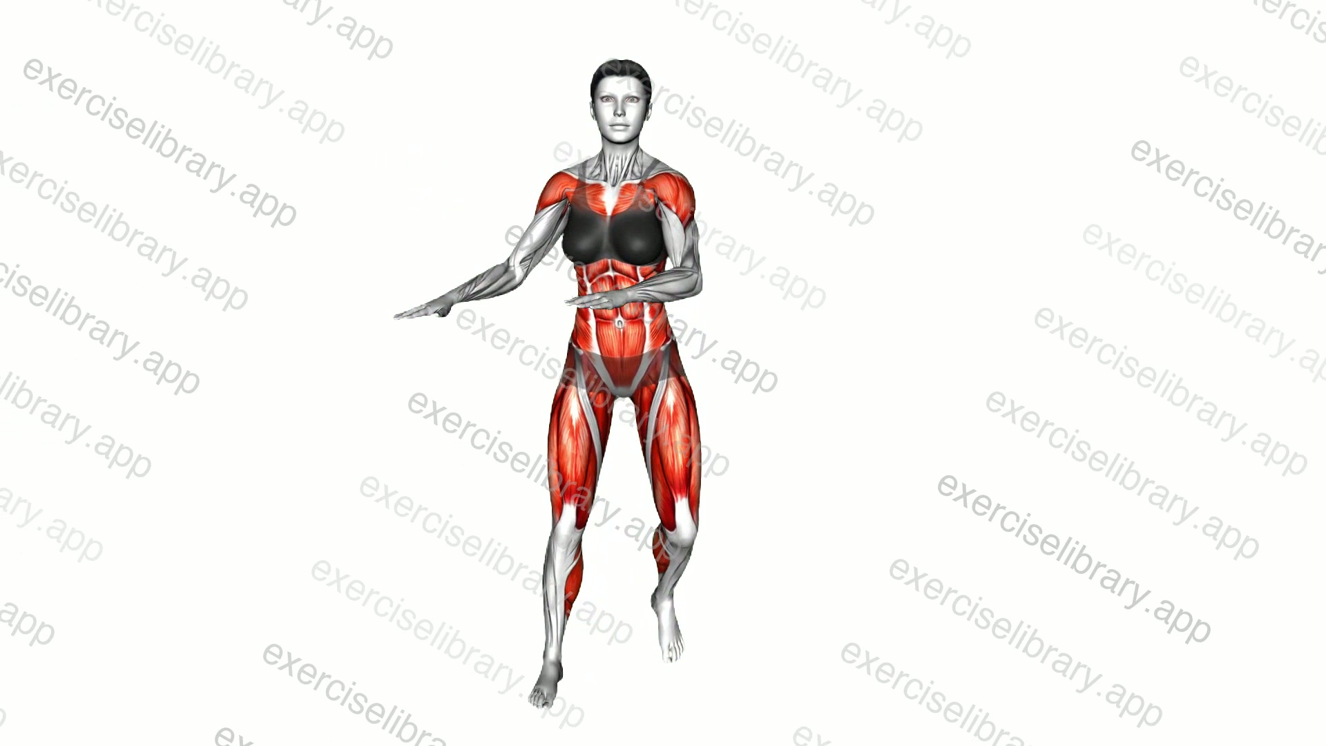 Side Step Arm Pulse demonstration