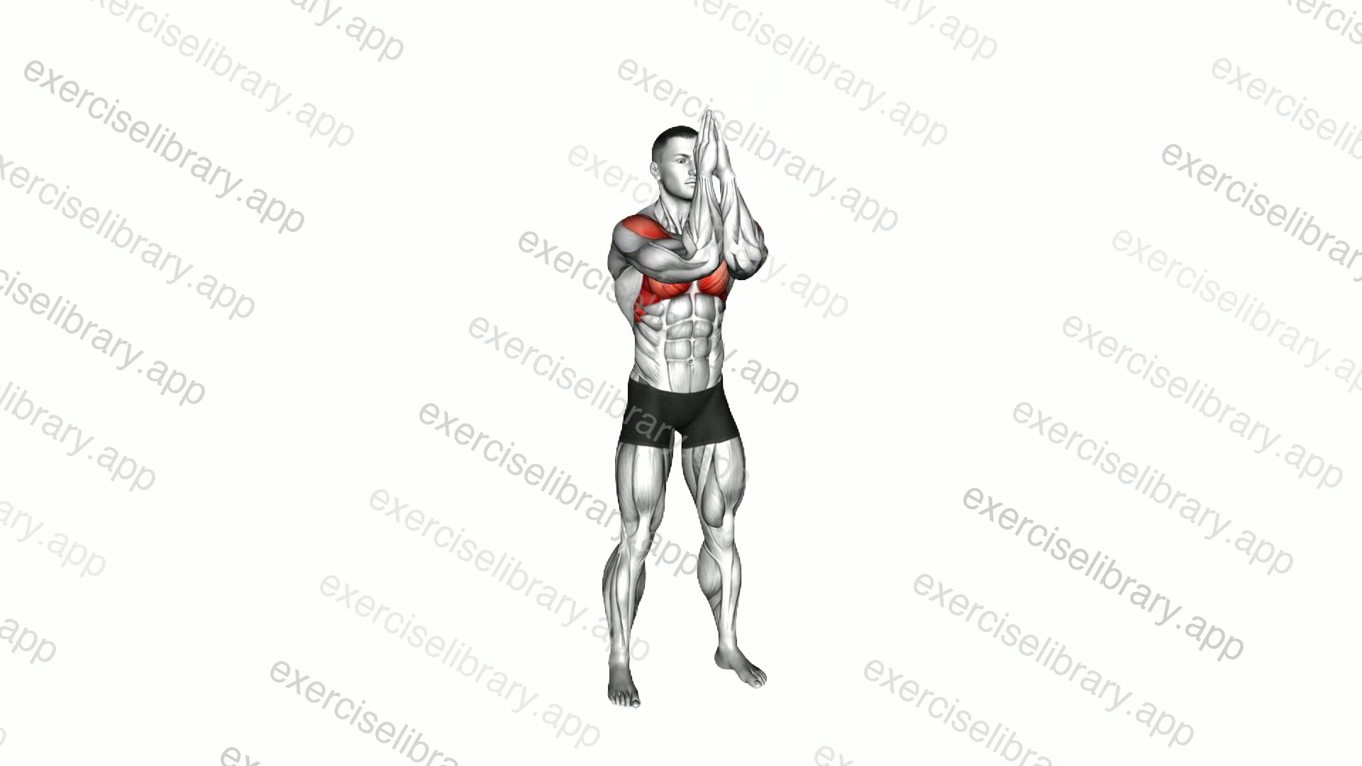 Criss Cross Arms Prayer Push demonstration