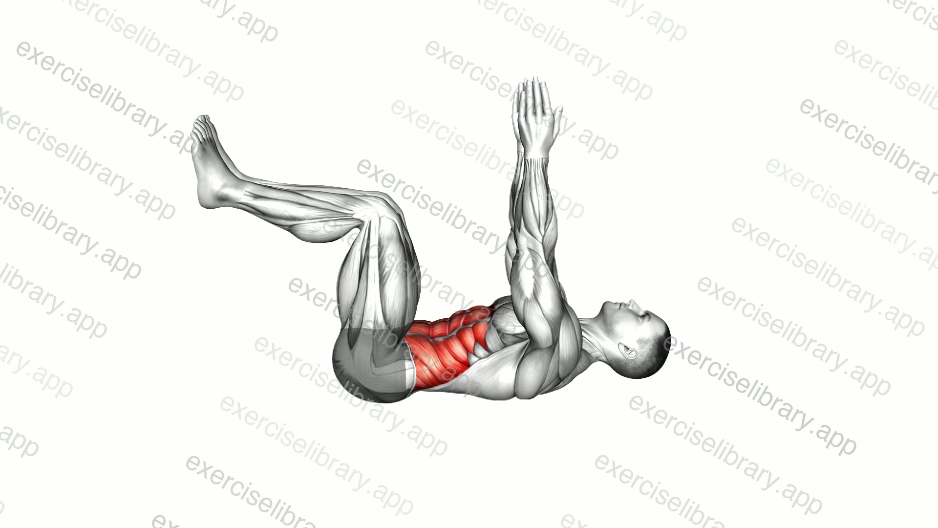 Hollow Body Tuck demonstration