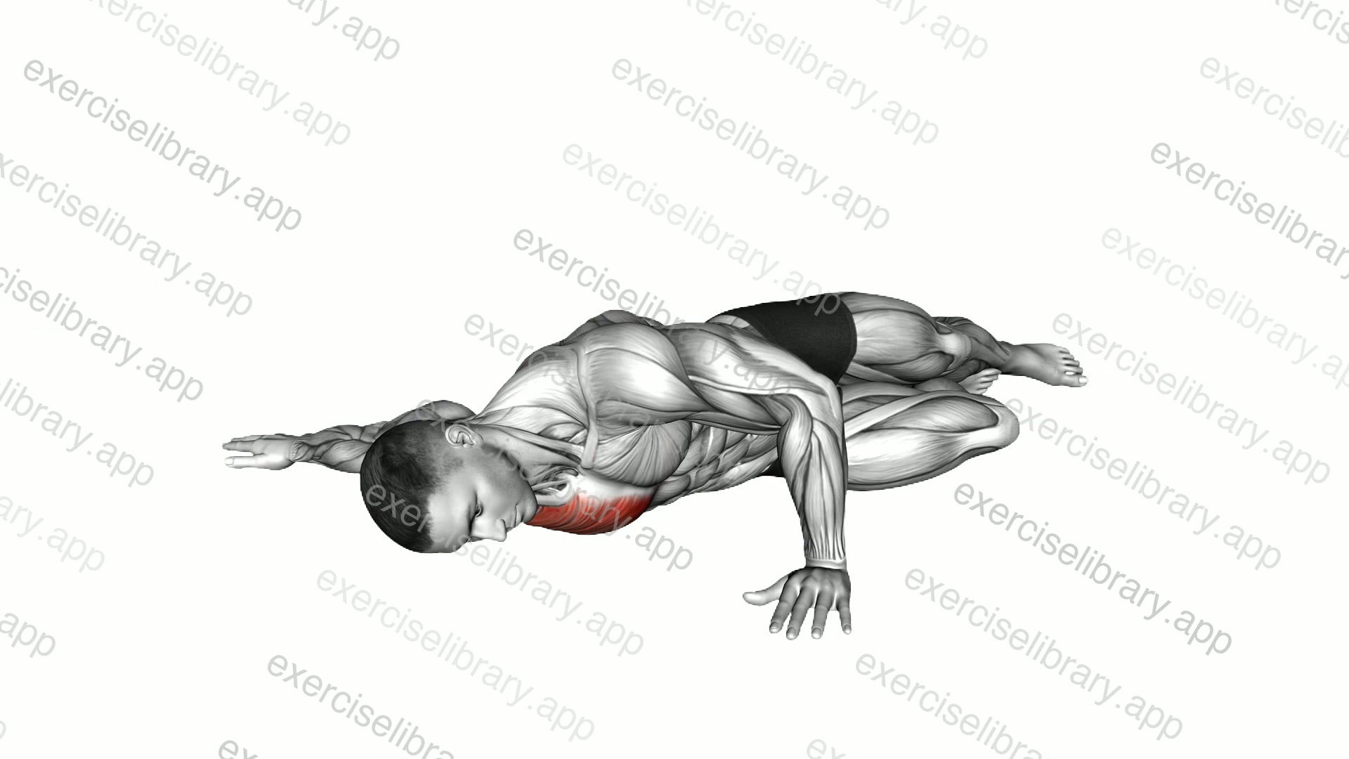 Side Lying Chest Stretch demonstration