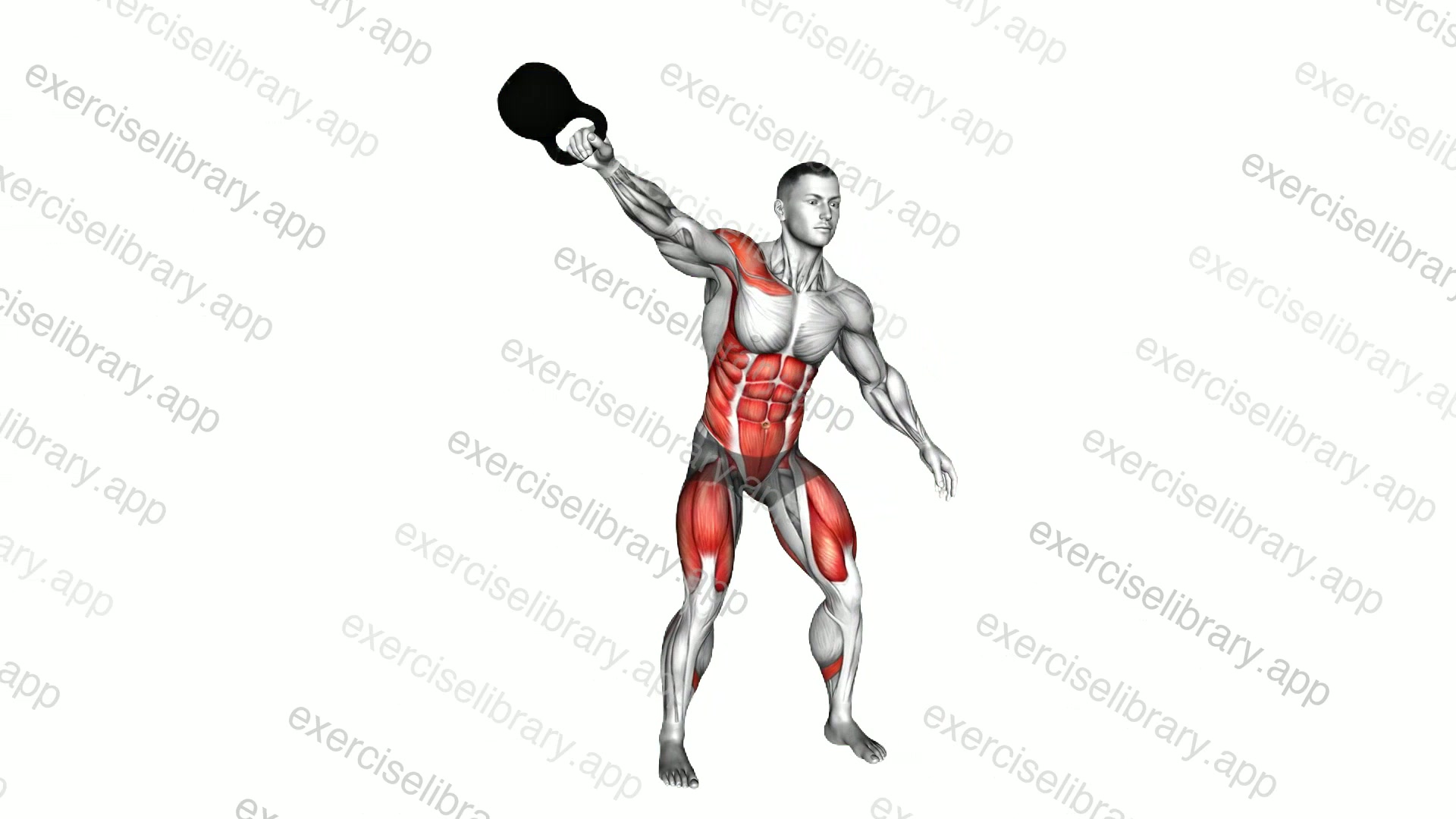 Kettlebell Side Swing demonstration