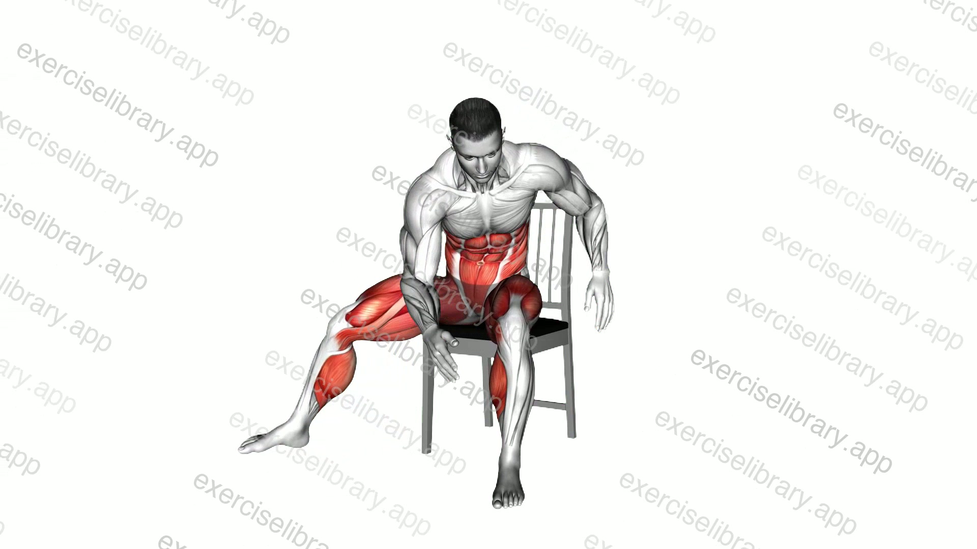Seated Skater on a Chair demonstration