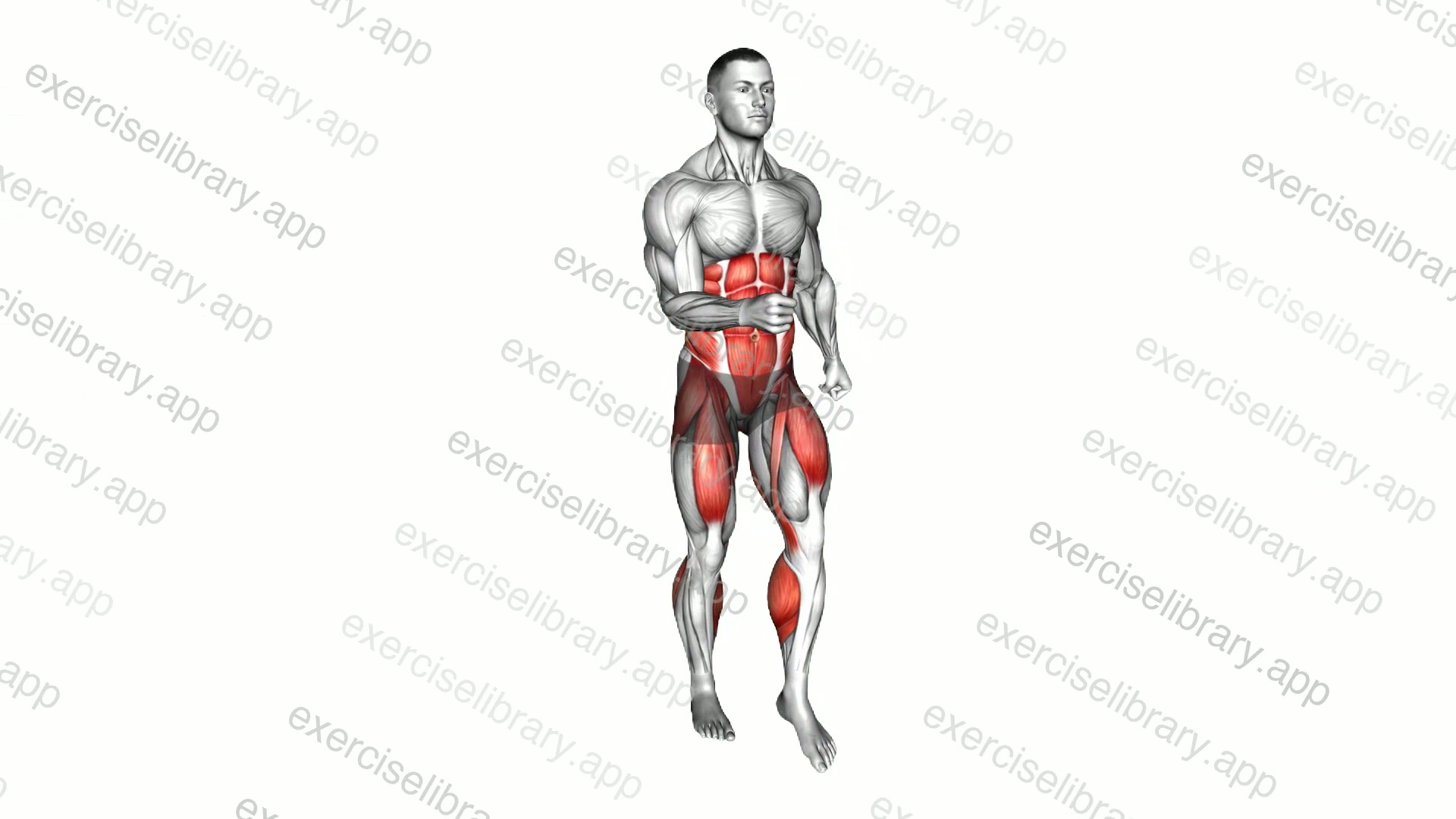 Feet Front Tap demonstration