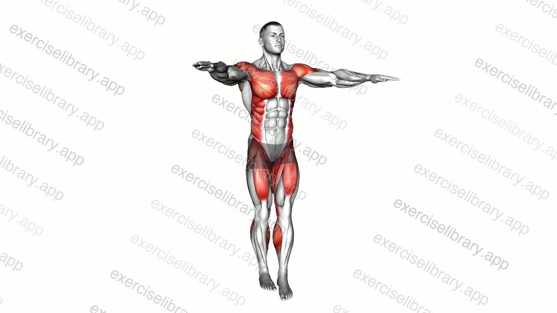Body Open Cross Feet demonstration