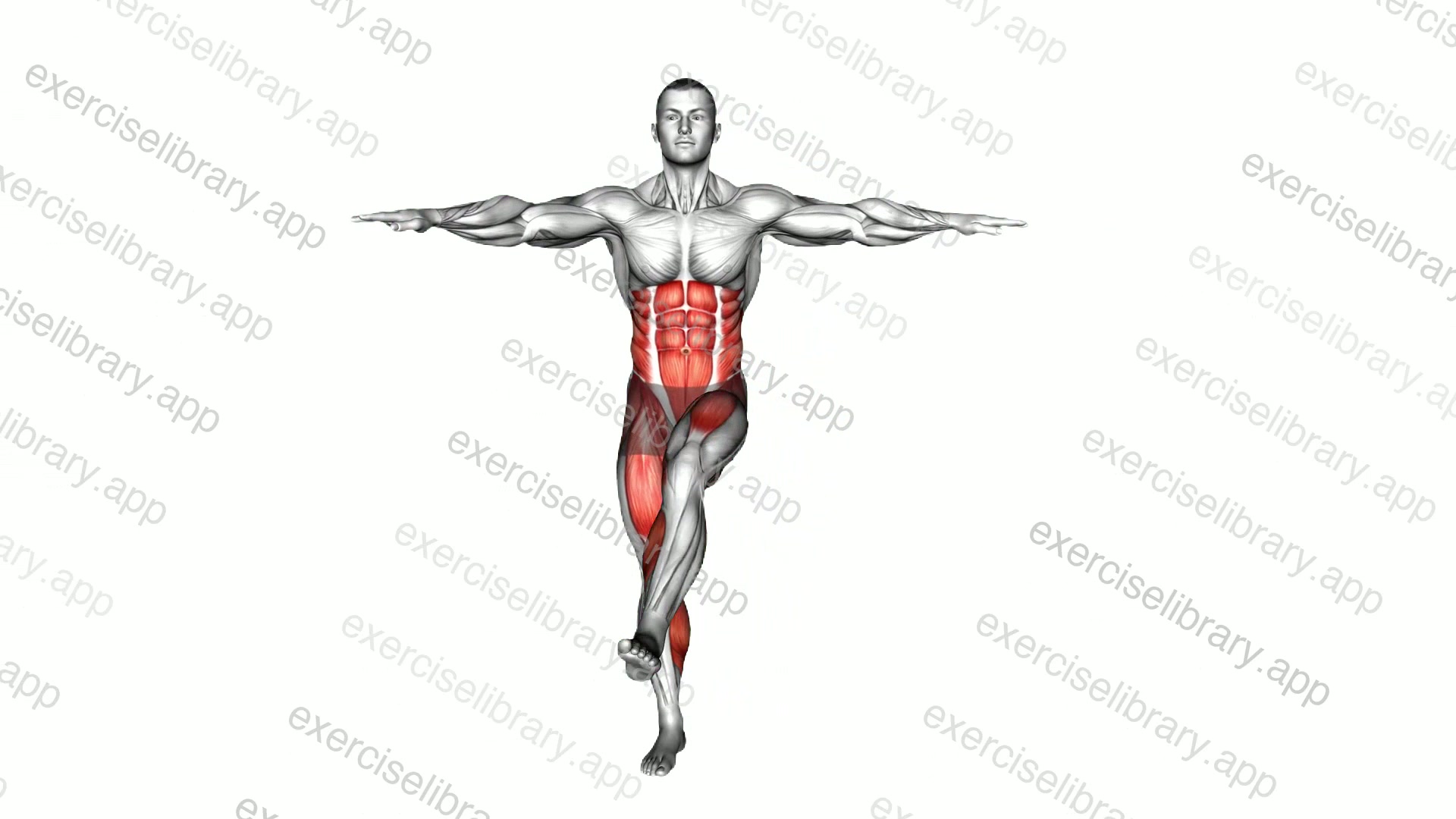 Standing Hand Out Cross Kick demonstration