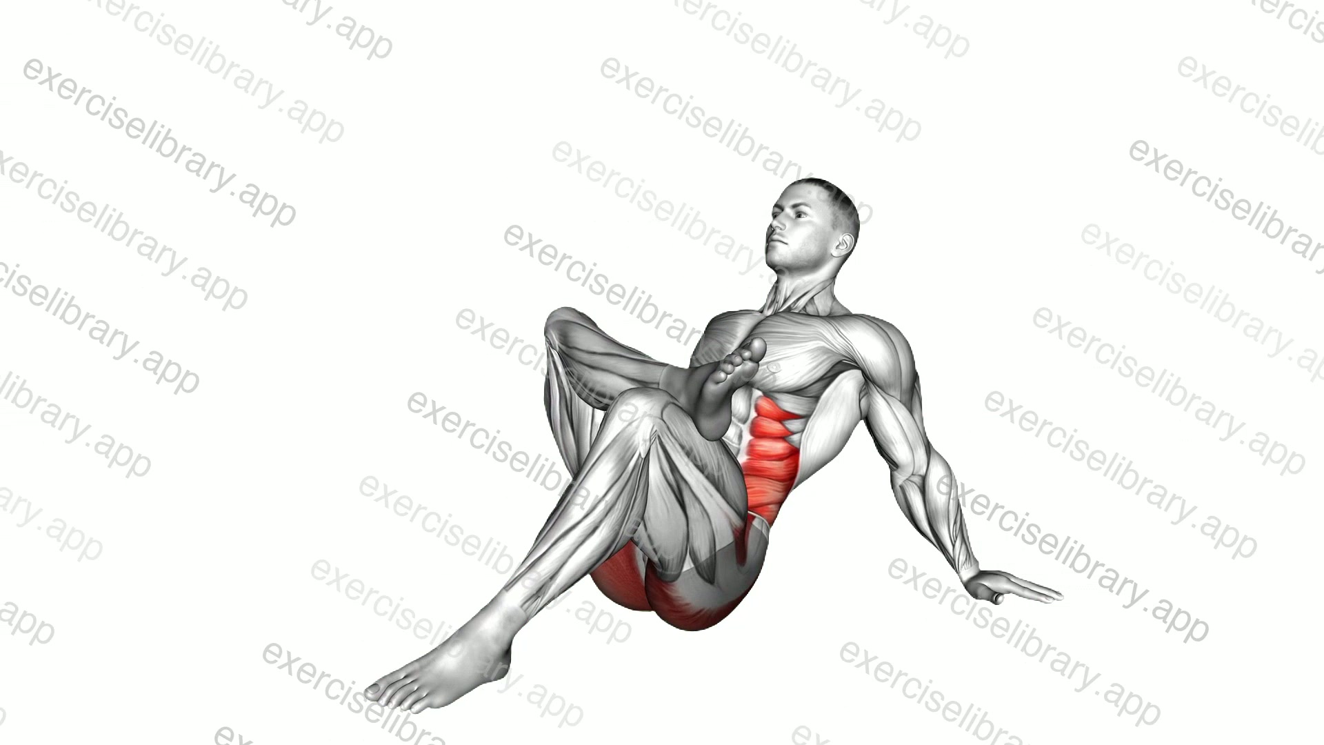 Sitting Figure Four Rock demonstration