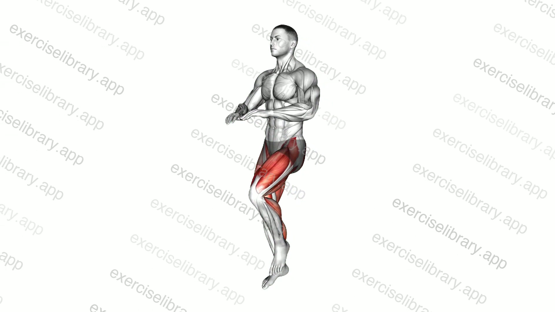Hopping High Knee Tap demonstration