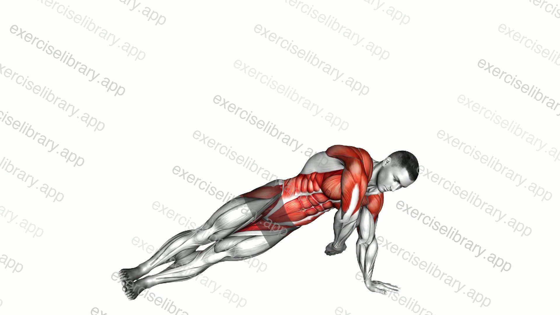 Rainbow Side Plank demonstration